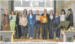Premiazione Galà della Cultura 2025